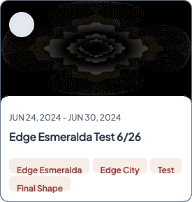 Edge Esmeralda Test 6/26