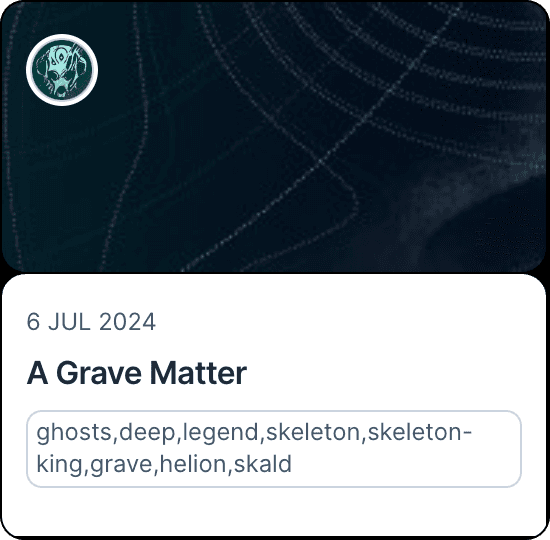 A Grave Matter