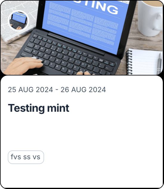 Testing mint