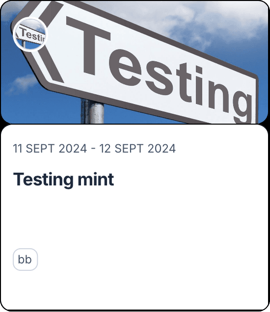 Testing mint