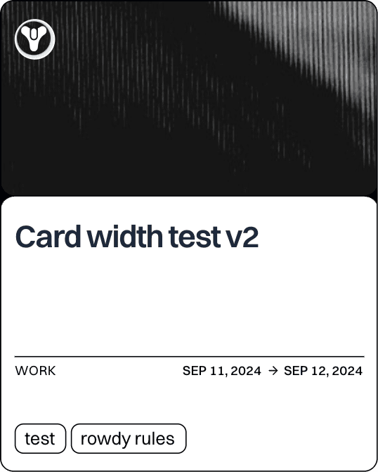 Card width test v2