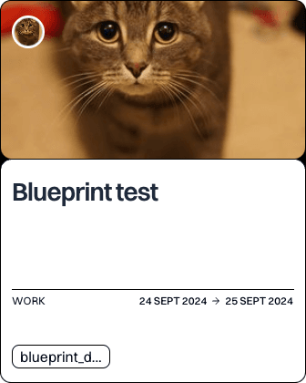 Blueprint test