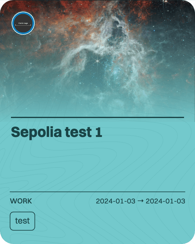 Sepolia test 1