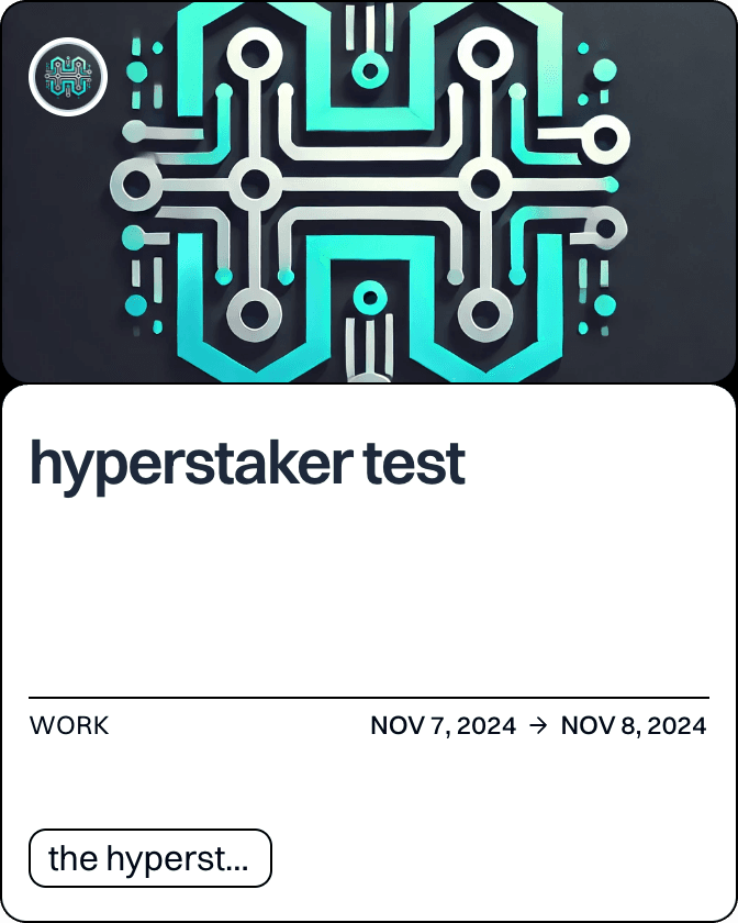 hyperstaker test