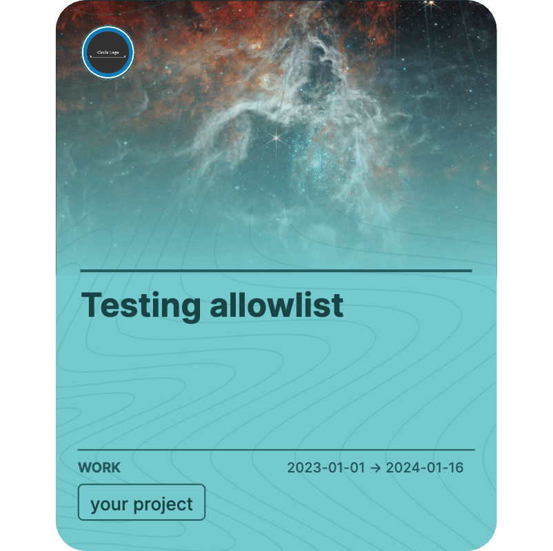 Testing allowlist 