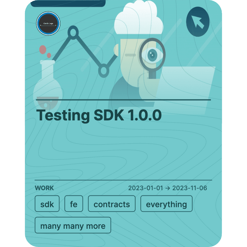 Testing SDK 1.0.0 