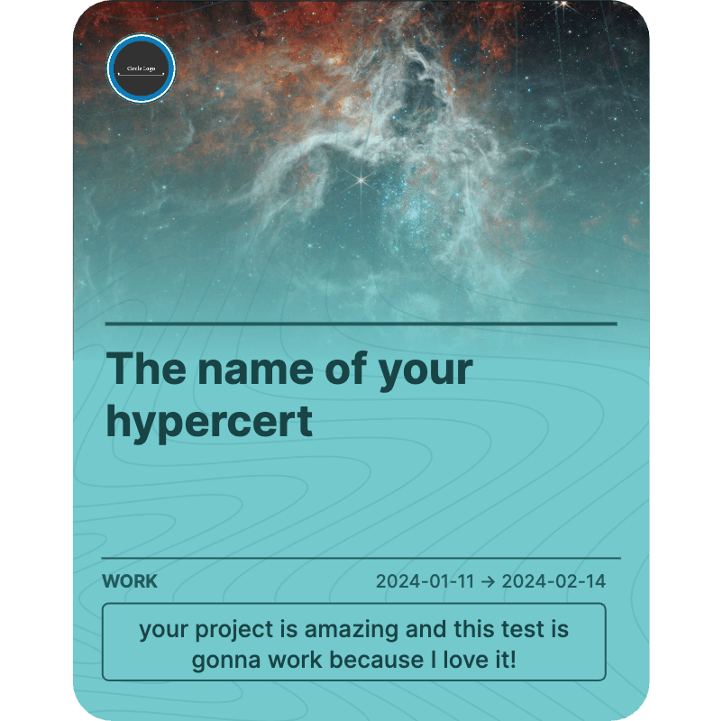 The name of your hypercert