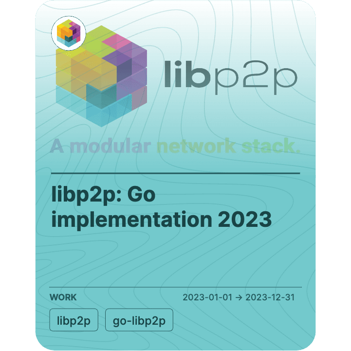 libp2p: Go implementation 2023