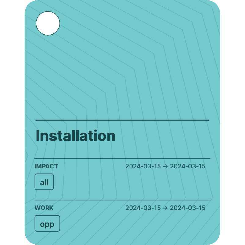 Installation